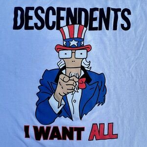 Descendents Uncle Milo Graphic Tee - I Want All